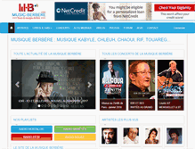 Tablet Screenshot of music-berbere.com